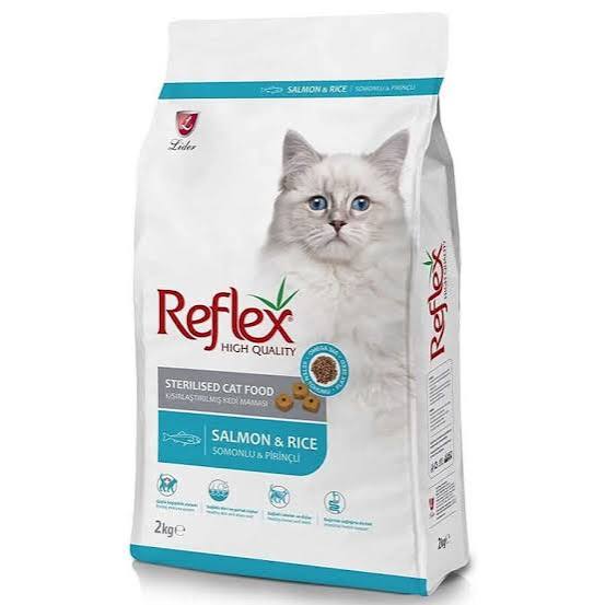 Reflex Somonlu ve Pirinçli Kısırlaştırılmış Kedi Maması 10kg (299₺/kg)